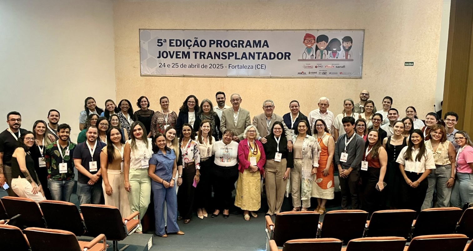 Hemoce sedia 5ª edição do Programa Jovem Transplantador e recebe lançamento inédito da SBTMO