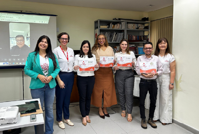Hemosul concede Selo Conexão ao Hemocentro de Brasília pelo apoio à doação de sangue