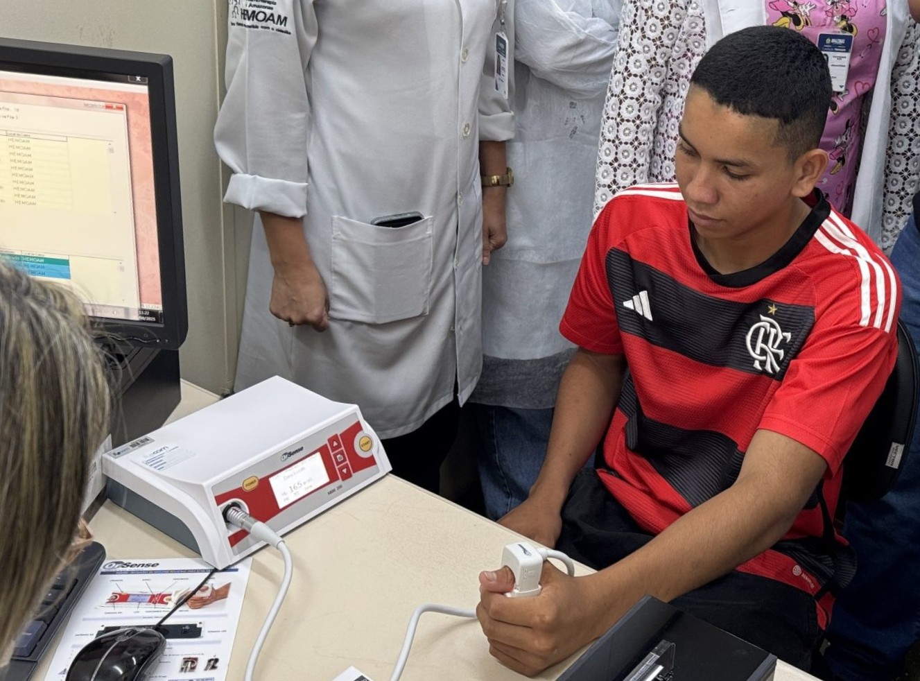 Hemoam implanta teste não invasivo para detecção de anemia em doadores de sangue