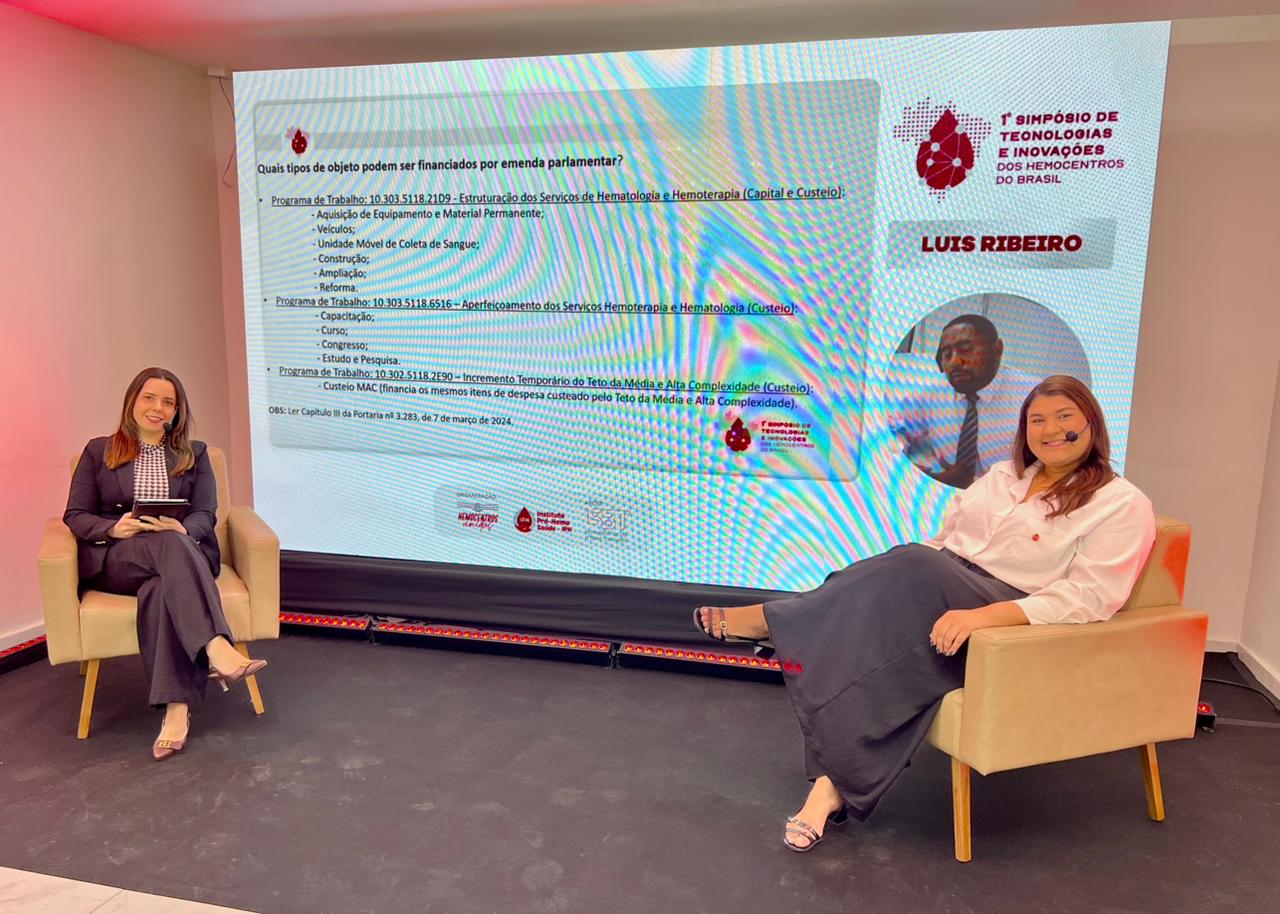 Simpósio internacional discute avanços tecnológicos para modernização da Hemorrede