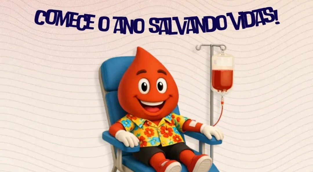 Hemocentros mobilizam a população para doação de sangue durante as férias