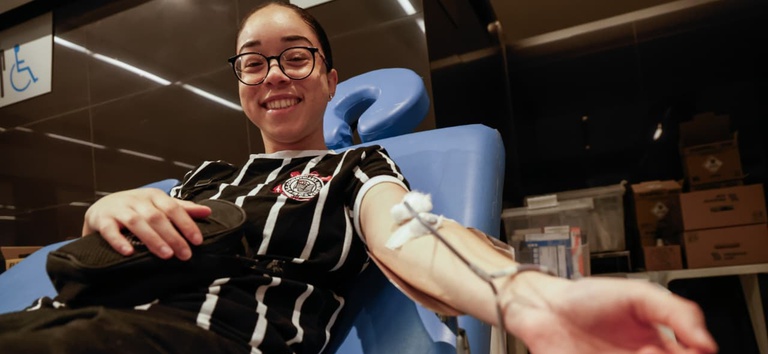 Campanha Sangue Corinthiano incentiva doação de sangue em todo o país 
