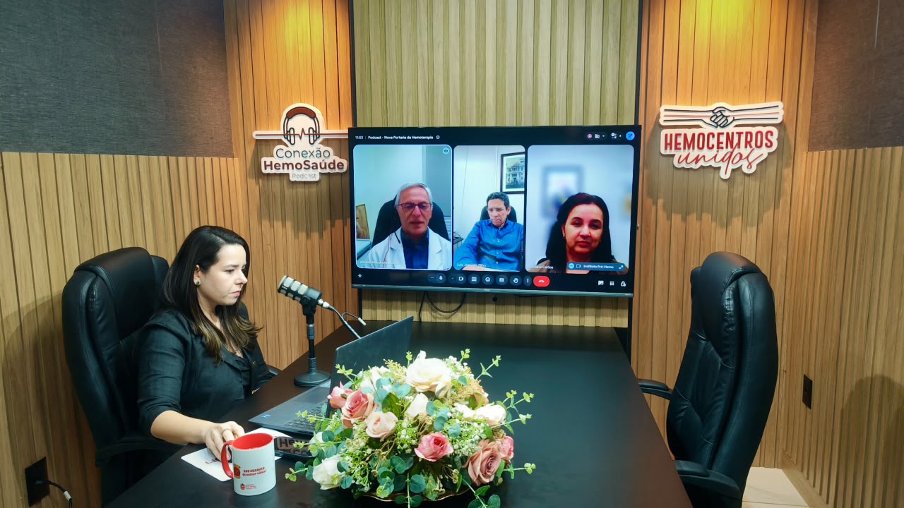 Podcast Conexão HemoSaúde lança série especial sobre nova Portaria da Hemoterapia 
