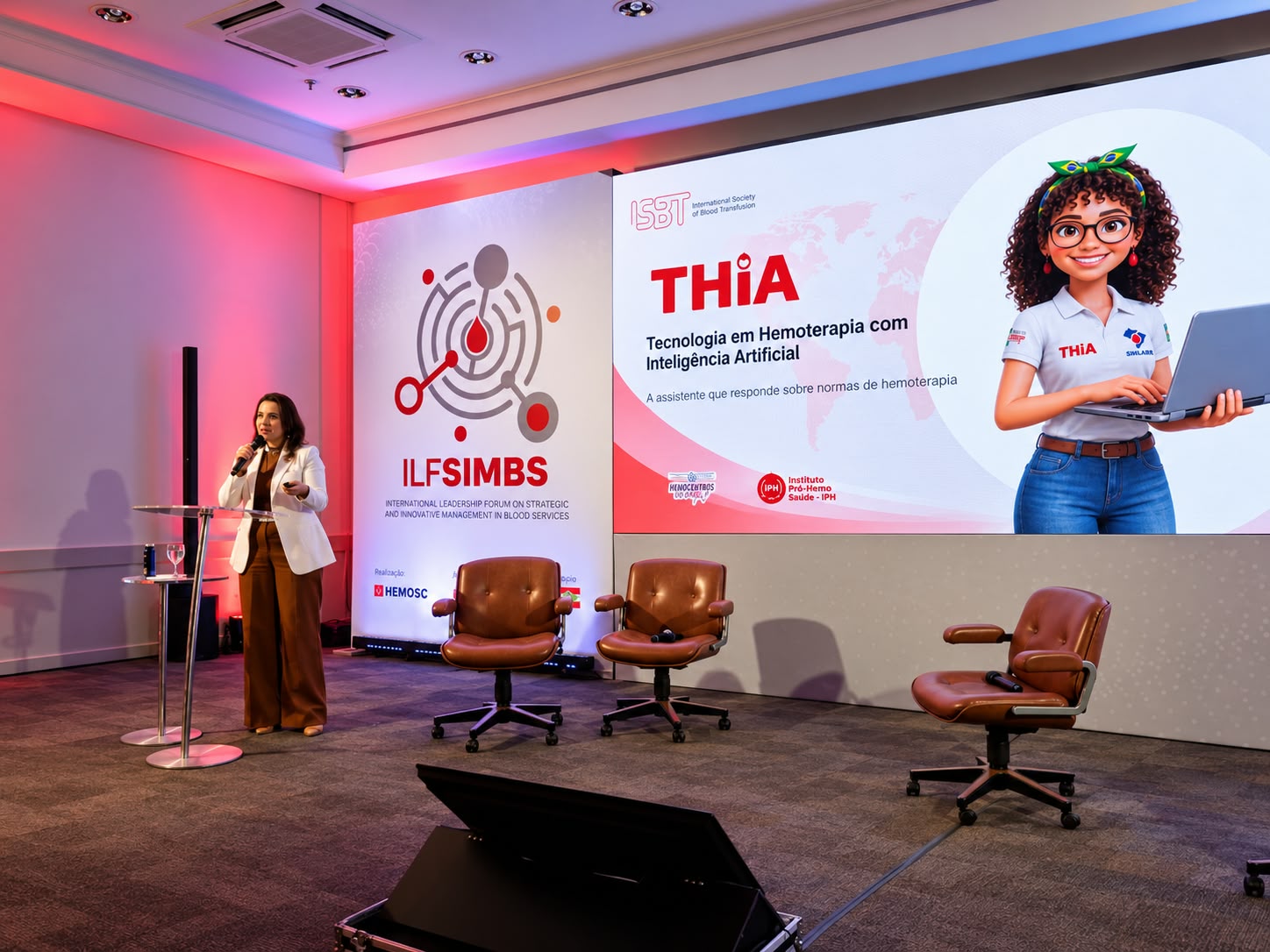THIA é lançada como assistente virtual especializada em hemoterapia