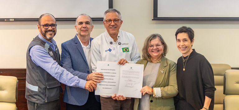 Brasil firma acordo para ampliar produção de imunoglobulina e anuncia novos investimentos na Hemorrede
